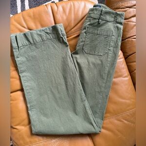 J Crew Factory high rise patch pocket pants